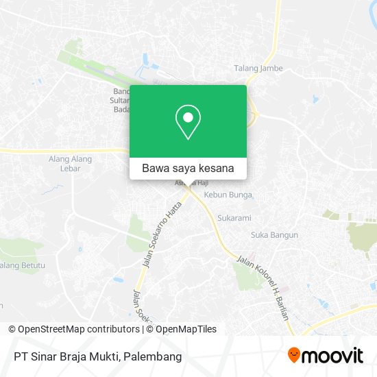 Peta PT Sinar Braja Mukti
