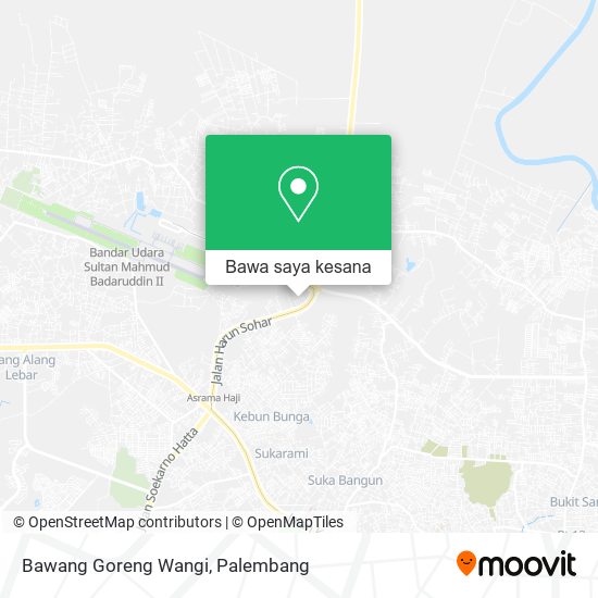 Peta Bawang Goreng Wangi