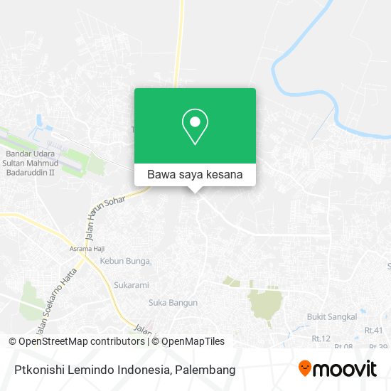 Peta Ptkonishi Lemindo Indonesia