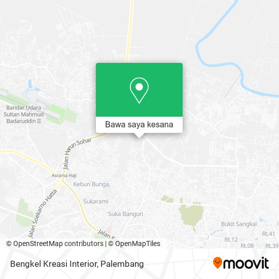 Peta Bengkel Kreasi Interior
