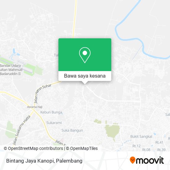 Peta Bintang Jaya Kanopi