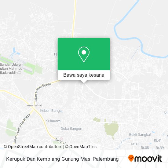 Peta Kerupuk Dan Kemplang Gunung Mas