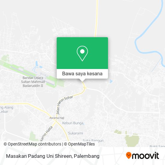 Peta Masakan Padang Uni Shireen