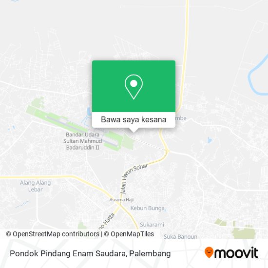 Peta Pondok Pindang Enam Saudara