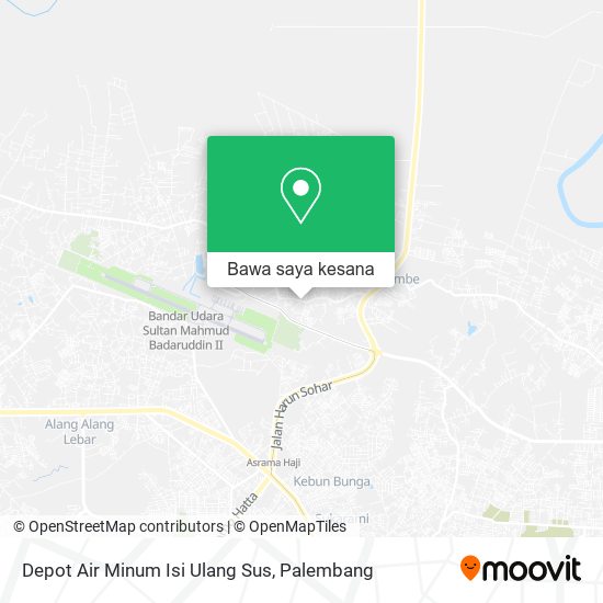Peta Depot Air Minum Isi Ulang Sus