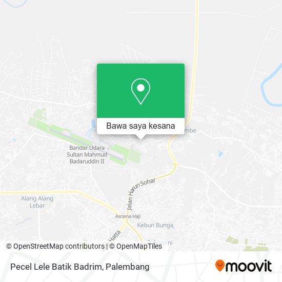 Peta Pecel Lele Batik Badrim