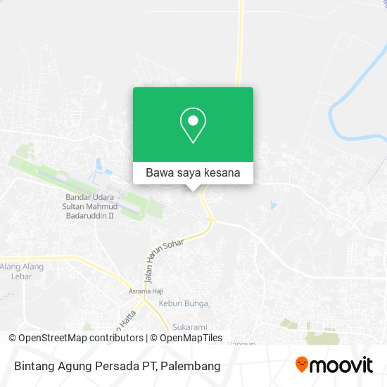 Peta Bintang Agung Persada PT