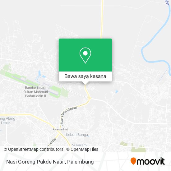 Peta Nasi Goreng Pakde Nasir