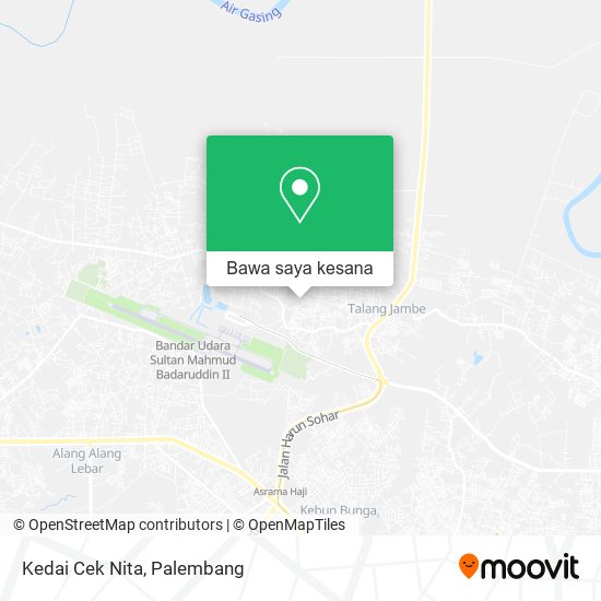 Peta Kedai Cek Nita