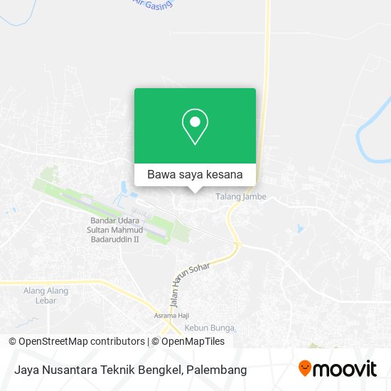 Peta Jaya Nusantara Teknik Bengkel