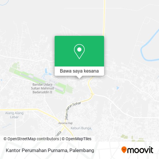 Peta Kantor Perumahan Purnama