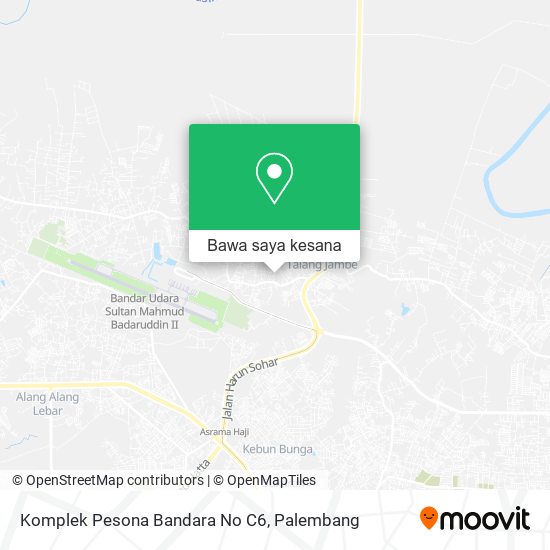 Peta Komplek Pesona Bandara No C6