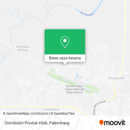 Peta Distributor Produk Klink