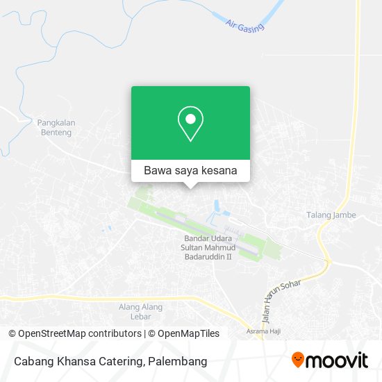 Peta Cabang Khansa Catering