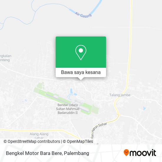 Peta Bengkel Motor Bara Bere