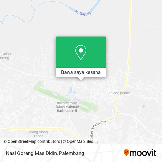 Peta Nasi Goreng Mas Didin