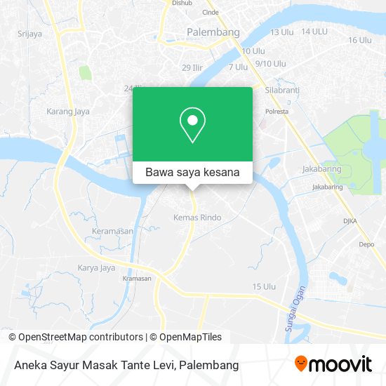 Peta Aneka Sayur Masak Tante Levi