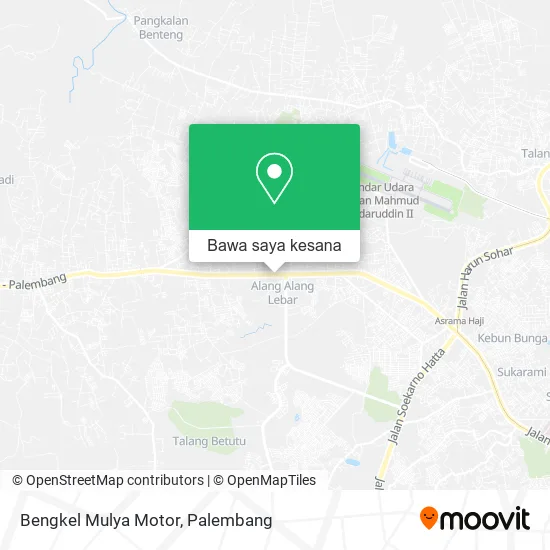Peta Bengkel Mulya Motor