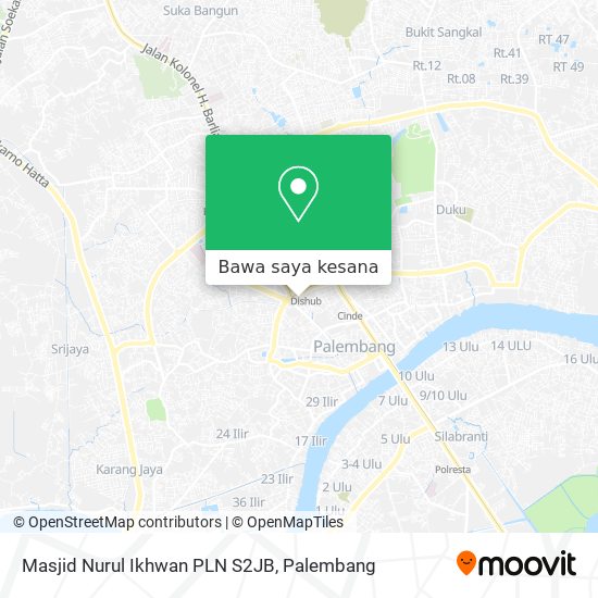 Peta Masjid Nurul Ikhwan PLN S2JB