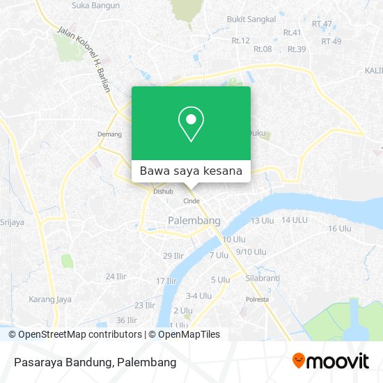 Peta Pasaraya Bandung