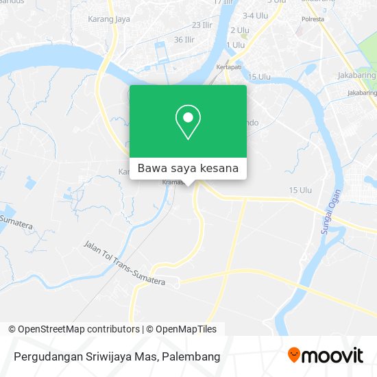 Peta Pergudangan Sriwijaya Mas