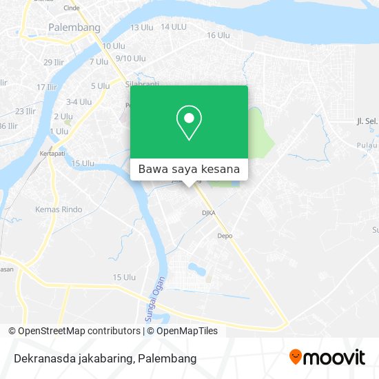 Peta Dekranasda jakabaring