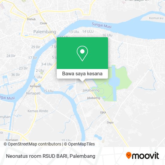 Peta Neonatus room RSUD BARI