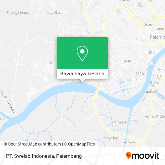 Peta PT. Swelab Indonesia