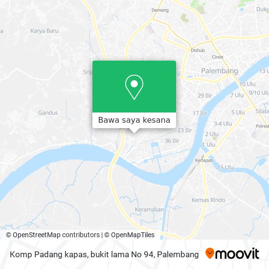Peta Komp Padang kapas, bukit lama No 94