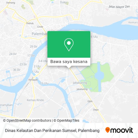 Peta Dinas Kelautan Dan Perikanan Sumsel