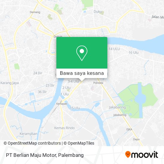 Peta PT Berlian Maju Motor