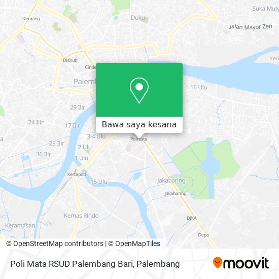 Peta Poli Mata RSUD Palembang Bari