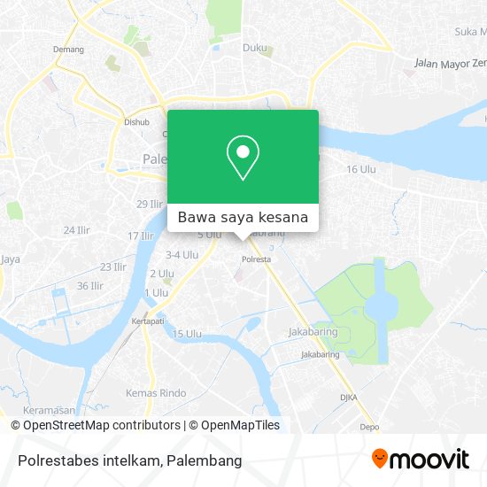 Peta Polrestabes intelkam