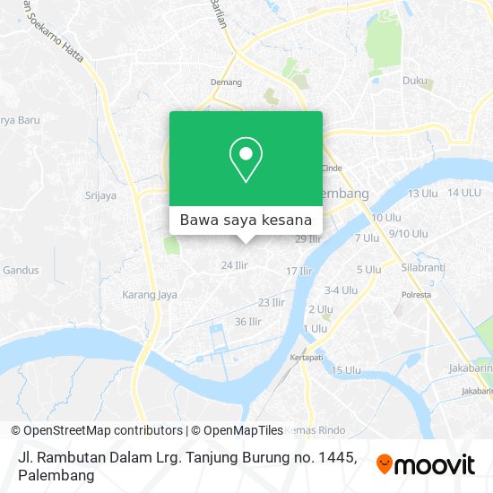 Peta Jl. Rambutan Dalam Lrg. Tanjung Burung no. 1445