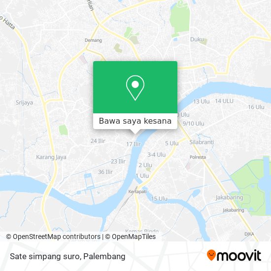 Peta Sate simpang suro