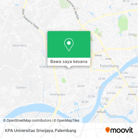 Peta KPA Universitas Sriwijaya