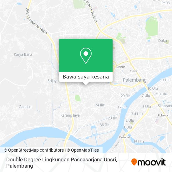 Peta Double Degree Lingkungan Pascasarjana Unsri