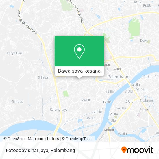 Peta Fotocopy sinar jaya