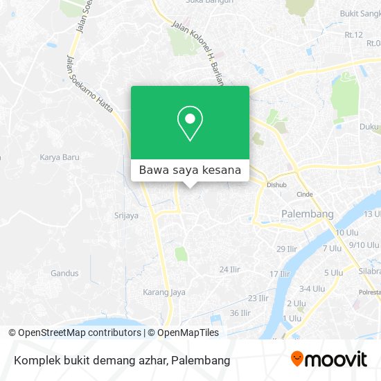 Peta Komplek bukit demang azhar