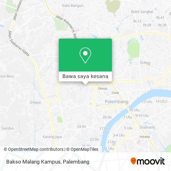 Peta Bakso Malang Kampus