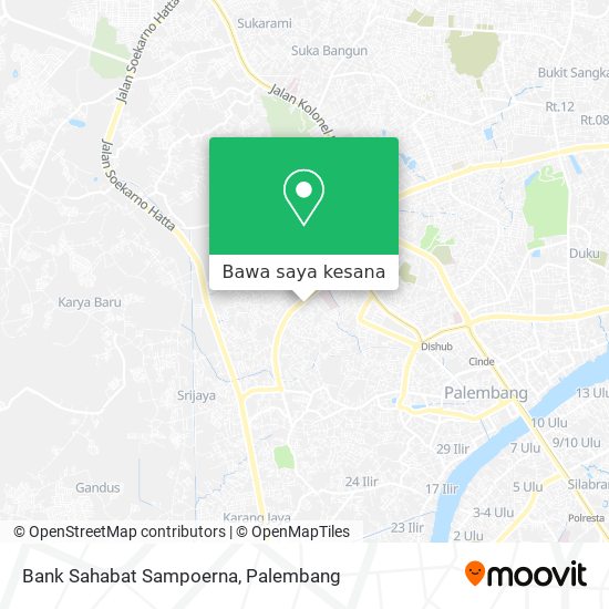 Peta Bank Sahabat Sampoerna