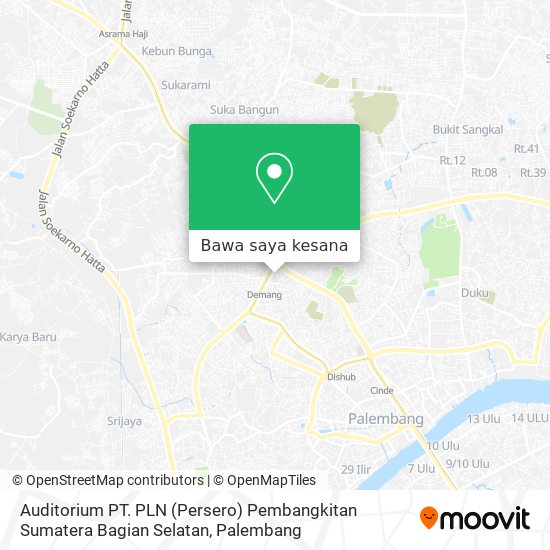 Peta Auditorium PT. PLN (Persero) Pembangkitan Sumatera Bagian Selatan