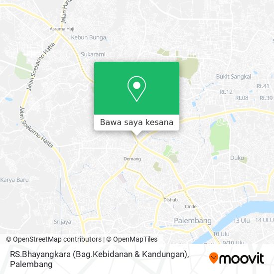 Peta RS.Bhayangkara (Bag.Kebidanan & Kandungan)