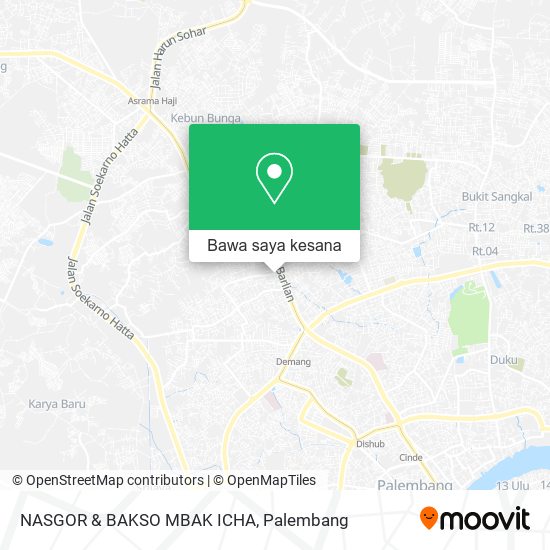 Peta NASGOR & BAKSO MBAK ICHA