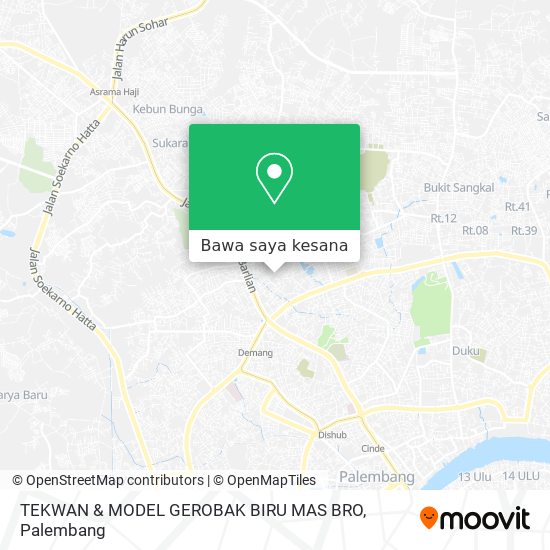 Peta TEKWAN & MODEL GEROBAK BIRU MAS BRO