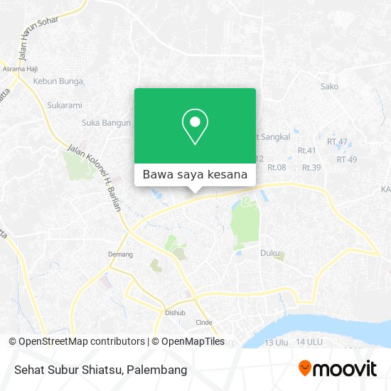 Peta Sehat Subur Shiatsu