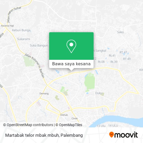 Peta Martabak telor mbak mbuh