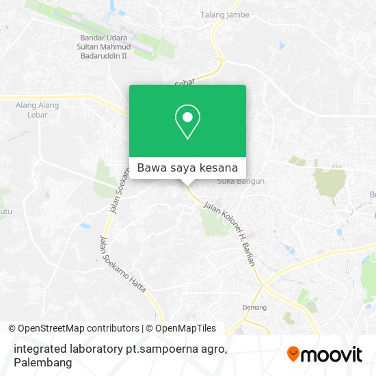 Peta integrated laboratory pt.sampoerna agro