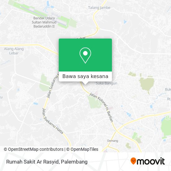 Peta Rumah Sakit Ar Rasyid