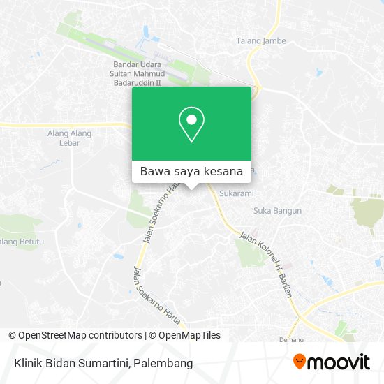 Peta Klinik Bidan Sumartini